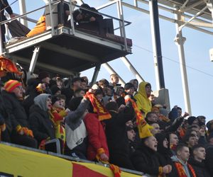 Korona Kielce - Motor Lublin. Kibice na Exbud Arenie