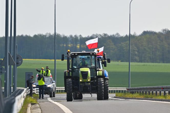 Protest rolników S3 Pyrzyce