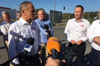 Donald Tusk w Grudziądzu