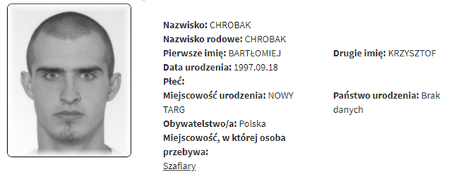 CHROBAK BARTŁOMIEJ