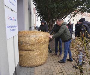 Protest rolników w Białymstoku. Przemarsz ulicami miasta 4 marca