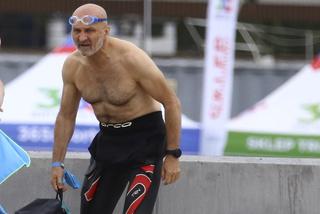 Kazimierz Marcinkiewicz na zawodach Enea Ironman w Gdyni