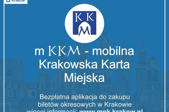 Krakowska aplikacja mKKM pozwala na zdalny zakup dowolnego biletu okresowego