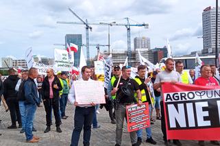 Protest Agrounii w Warszawie 7.07