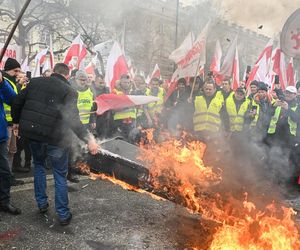 Strajk generalny rolników w Warszawie