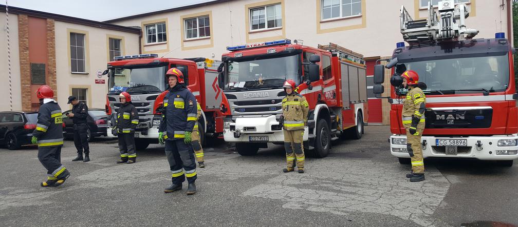 Gaszyn Challenge strażaków z Grudziądza