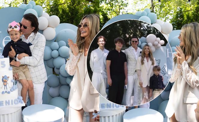 Urodziny Henia, synka Małgorzaty Rozenek-Majdan i Radosława Majdana