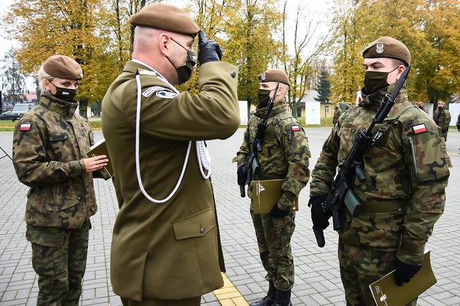 W Sandomierzu kolejni świętokrzyscy terytorialsi złożyli przysięgę