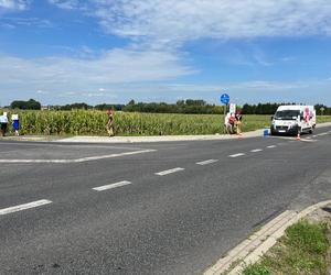 Wypadek z udziałem trzech samochodów we Włoszakowicach