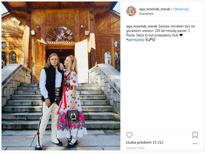 Paulina Krupińska i Sebastian Karpiel-Bułecka ślub