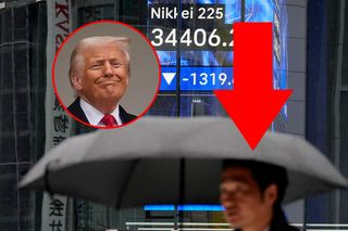 Krach na azjatyckich giełdach! Wojna handlowa Trumpa wywołuje panikę na rynkach