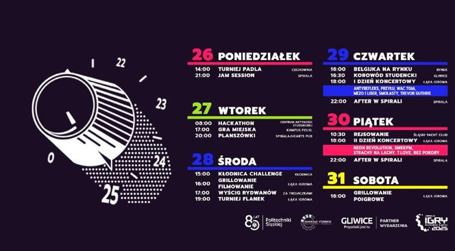 Startują Igry 2025. To jedne z ostatnich darmowych juwenaliów w Polsce. Korowód, koncerty i inne atrakcje