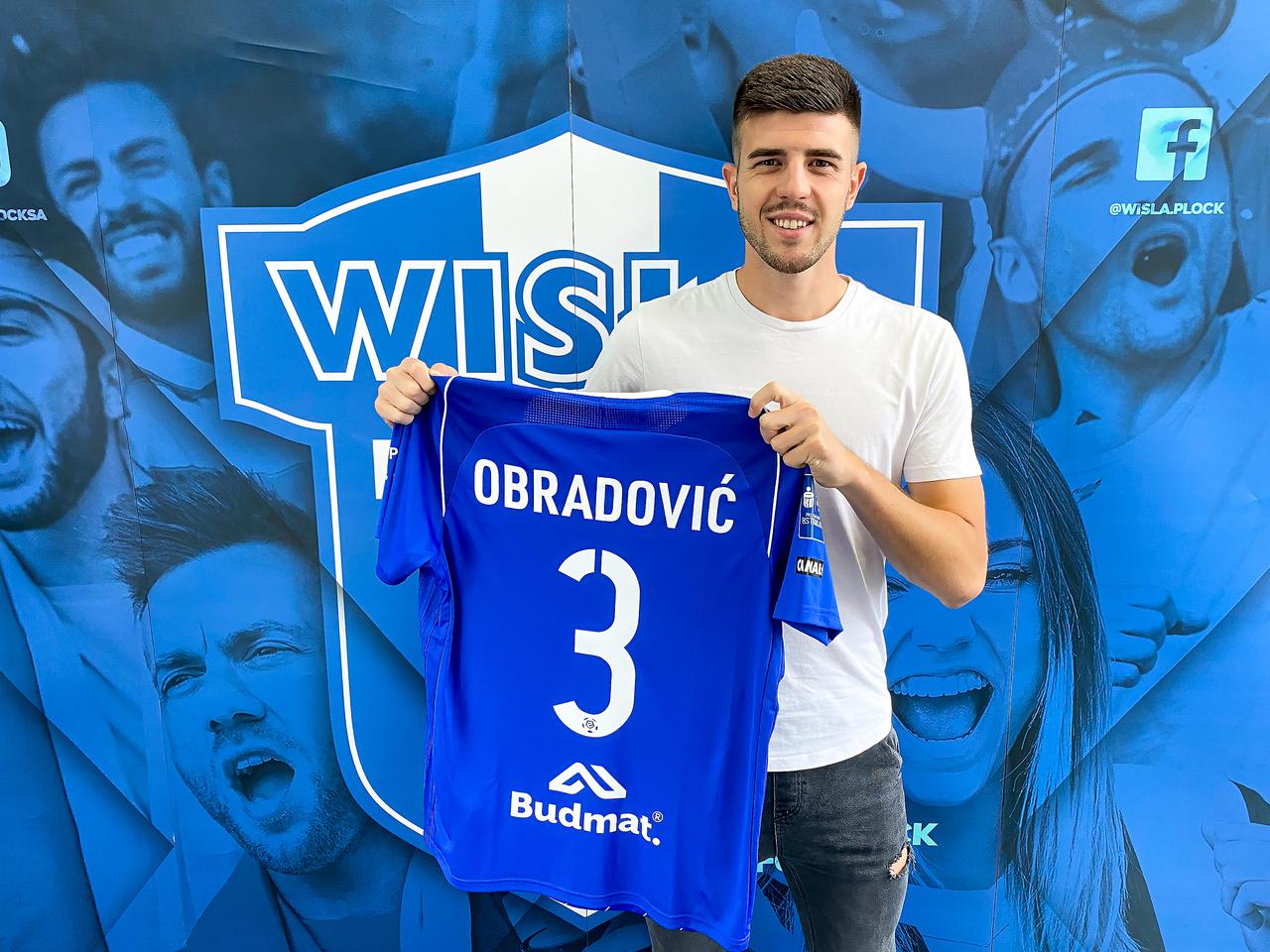 Wisła Płock z kolejnym wzmocnieniem w defensywie. Kontrakt podpisał  ​Milan Obradović