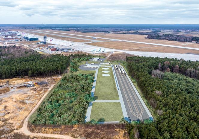 Budowa multimodalnego węzła przeładunkowego na terenie Katowice Airport