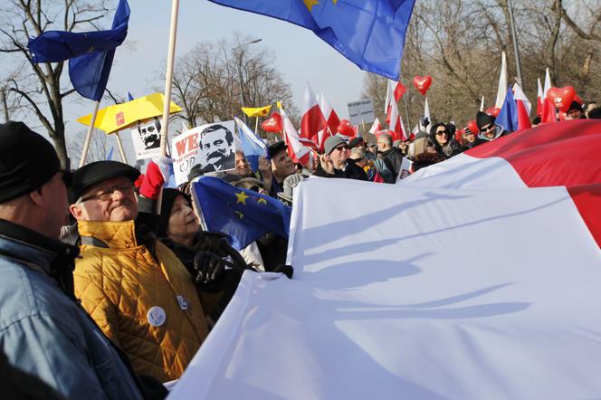 Marsz KOD w Warszawie, 27.02.2016