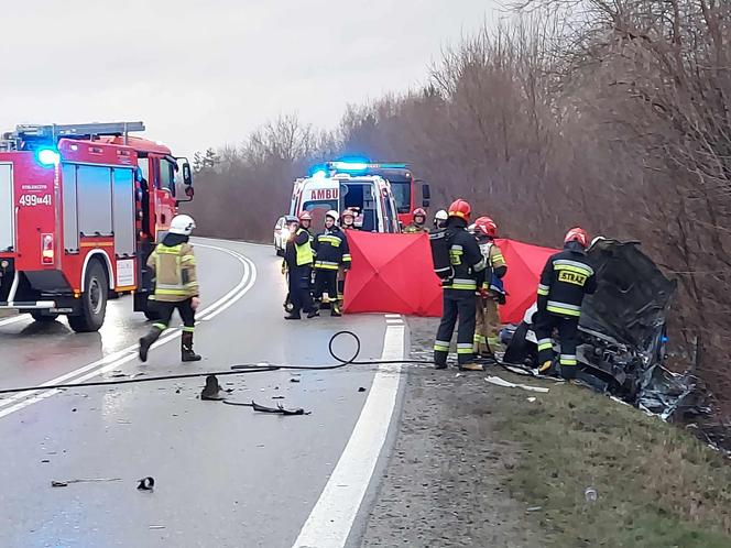 Wypadek w Rudniku