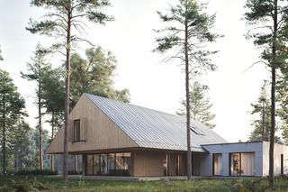 Dom w Markach pod Warszawą. Jak wygląda projekt Klangor Studio?