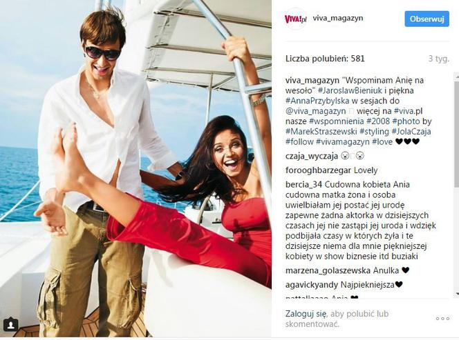Anna Przybylska w sesji zdjęciowej dla Vivy
