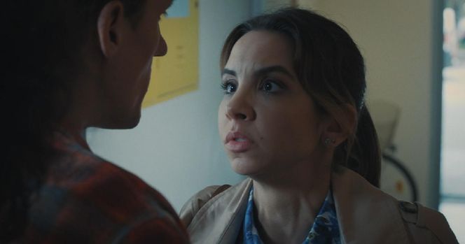 M jak miłość, odcinek 1887. Ojczym Franka (Marcin Sitek), Aneta (Ilona Janyst)