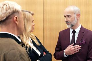 Barwy szczęścia odc. 3006: Kornel (Jakub Bohosiewicz), Sławka (Ewelina Serafin), Patryk (Konrad Skolimowski)