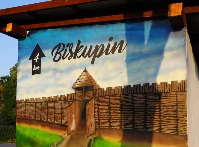 Murale Piotra Strzałki