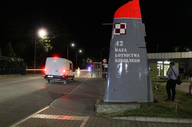 Obraz po katastrofie F-16 w Radomiu