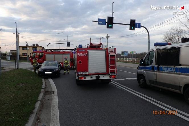 Seria wypadków w Rybniku i okolicach [ZDJĘCIA]