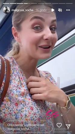 Przyjaciółki 20 sezon na planie. Małgorzata Socha (Inga)