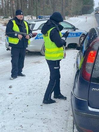 Na wschodniej granicy służą też policjanci z Tarnowa