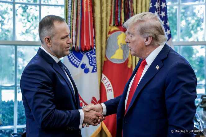 Spotkanie Donalda Trumpa z Karolem Nawrockim