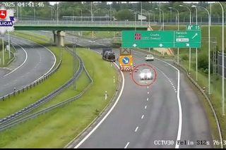 Jechał pod prąd na drodze ekspresowej. Czeski błąd kierowcy
