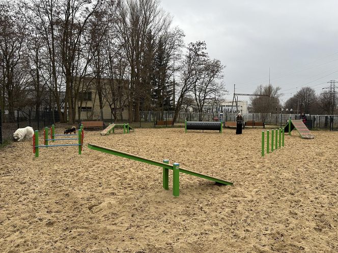 Psi park na ul. Dzwonowej w Łodzi