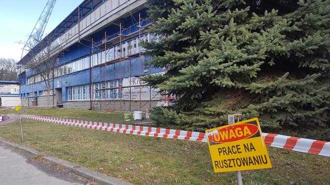 Prace remontowe na Stadionie Miejskim w Tarnowie
