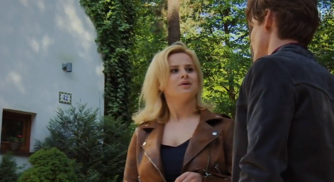 M jak miłość odcinek 1381, Sonia (Barbara Wypych), Robert (Filip Gurłacz)