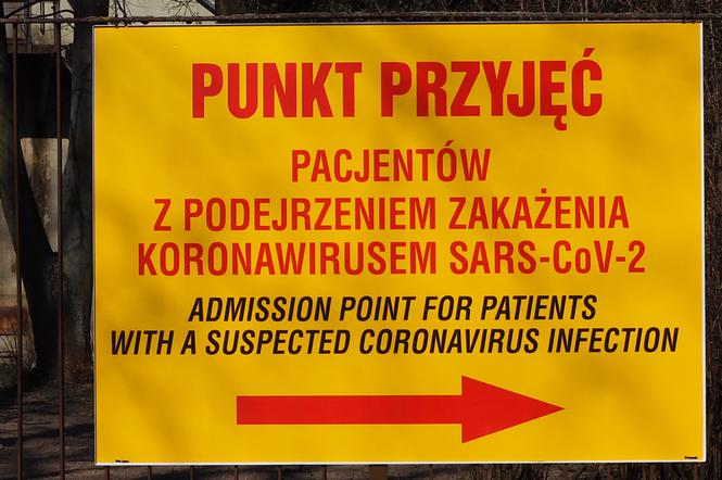 Szpital przy ul. Arkońskiej w Szczecinie, koronawirus
