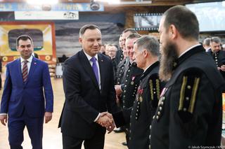 Prezydent Andrzej Duda wraz z małżonką w Bełchatowie. Cel: spotkanie z górnikami [GALERIA]