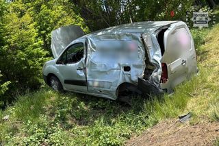 Karambol w Zawierciu. Na DK 78 zderzyły się cztery pojazdy. Są osoby poszkodowane