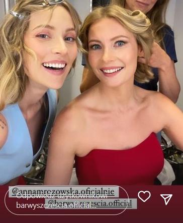 Nowa czołówka Barw szczęścia 2023. Renata (Anna Mrozowska), Dominka (Karolina Chapko)