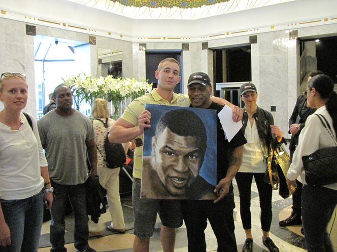 Krzysztof Paciorek i Mike Tyson