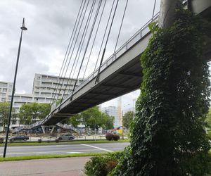 Kolejna kładka do likwidacji w Warszawie. W jej miejscu powstanie przejście naziemne