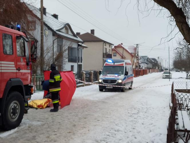 Tragiczny pożar w Kałkowie 23.01.22