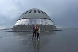 Zaręczyny na dachu Spodka