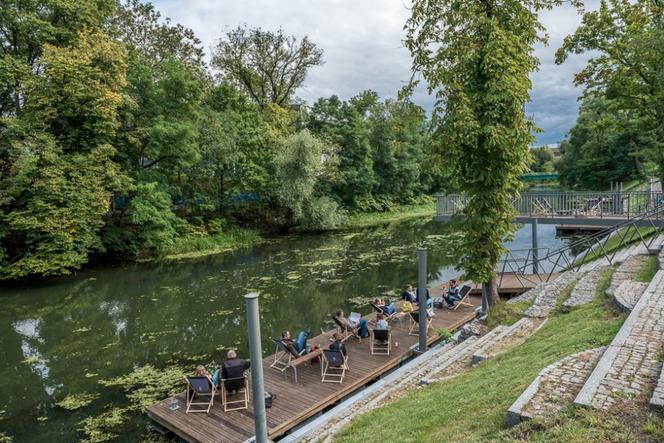 Marina nad Oławą po remoncie