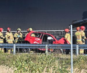 Koszmar na drodze! Zderzenie ciężarówki z elką. Jedna osoba nie żyje