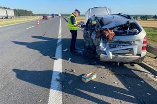 Groźny wypadek na S8