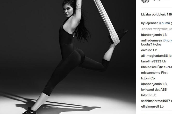 Kylie Jenner reklamuje Pumę