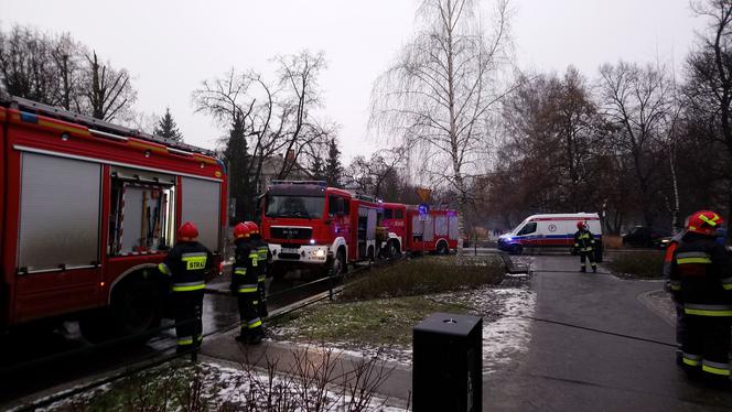 Pożar w przedszkolu w Krakowie