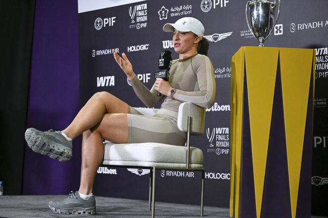 Tenisistki na konferencji WTA Finals