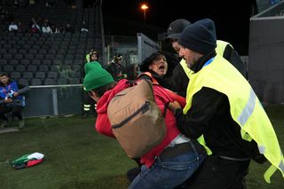 Mecz Włochy - Izrael w cieniu wielkiej zadymy