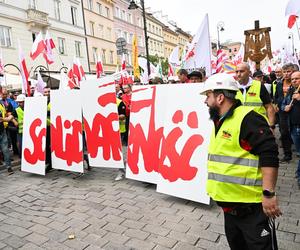 Protest w Warszawie 